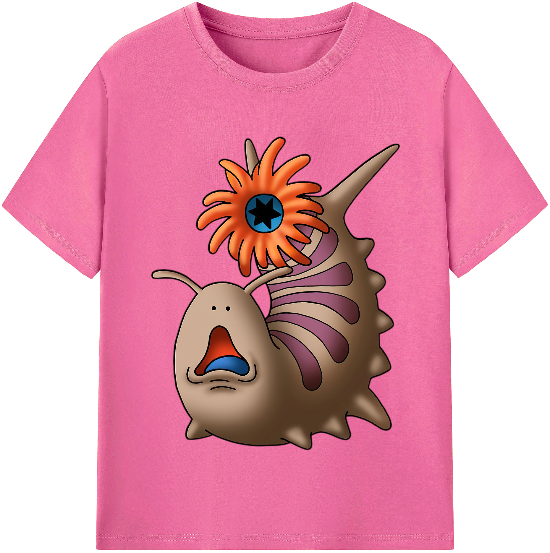 （画像用） ドラゴンクエスト Doragon Kuesuto Dragon Quest レディースカジュアルプリントTシャツ（綿100％）